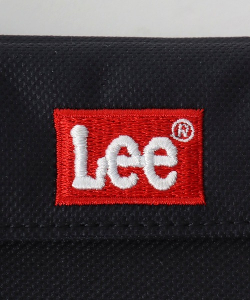 Lee（リー） 財布 ブランドロゴBOXロゴ刺繍三つ折り財布/ミニ財布