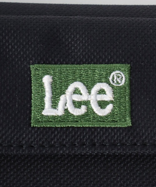 Lee（リー） 財布 ブランドロゴBOXロゴ刺繍三つ折り財布/ミニ財布