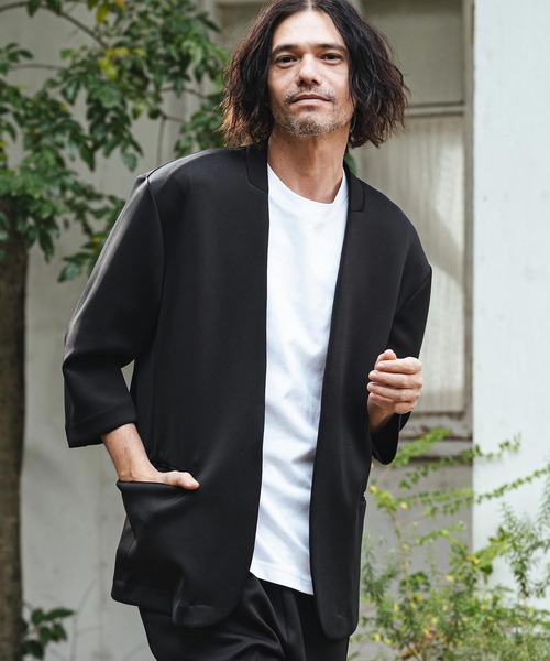 CAMBIO（カンビオ） ジャケット ノーカラージャケット mj11331