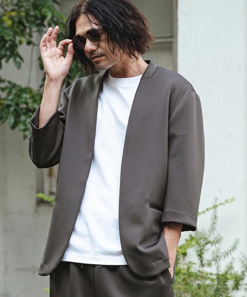 CAMBIO（カンビオ） ジャケット ノーカラージャケット mj11331