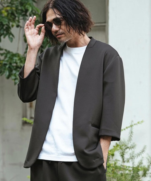 CAMBIO（カンビオ） ジャケット ノーカラージャケット mj11331