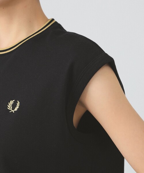 ワンピース 「別注」FRED PERRY / ティップド ピケ ドレスの画像