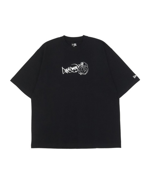 ニューエラ x ドラえもん コラボ フェイスロゴ ブラック XXL NEW ERA（ニューエラ） tシャツ 半袖Tシャツ ドラえもんコラボ メンズ