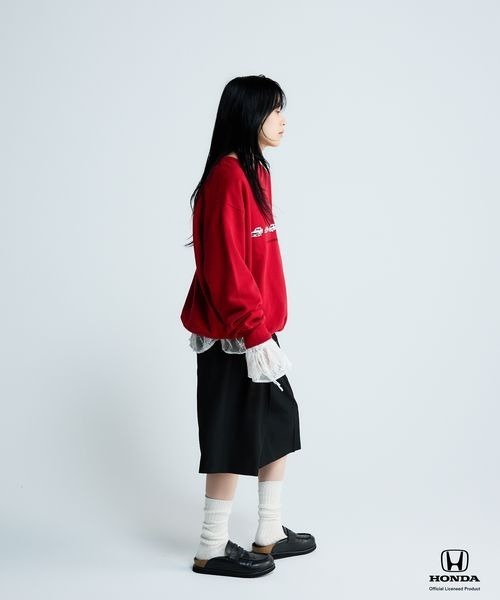 JEANASIS オーバーサイズ スウェット トレーナー JEANASIS（ジーナシス） トレーナー スウェット マルチWAYダンボール