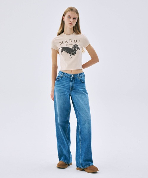 「Mardi Mercredi」 半袖Tシャツ FREE クリーム レディース_画像4