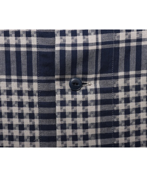「ROTAR」 半袖シャツ LARGE ネイビー メンズ_画像9