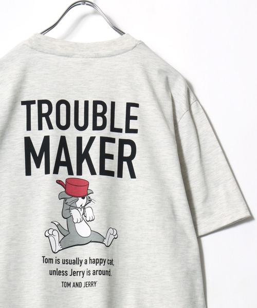 tシャツ 2026SS Tom and Jerry/トムとジェリー キャラクターイラスト