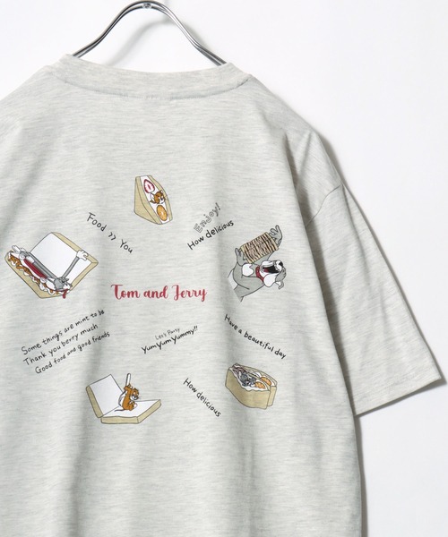 キャラクターTシャツ・パンツセット tシャツ 半袖 2026SS Tom and Jerry/トムとジェリー キャラクター