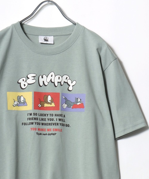 tシャツ 半袖 2026SS Tom and Jerry/トムとジェリー キャラクター