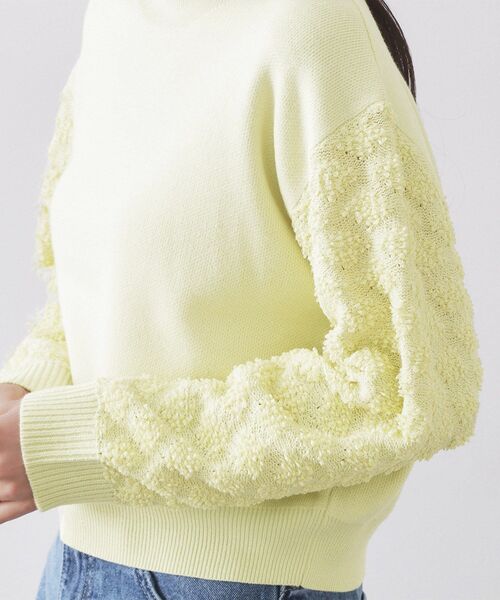 OPAQUE.CLIP（オペークドットクリップ） ニット セーター ループヤーン