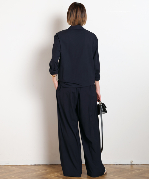 スラックス パンツ SPWOOL パンツ レディースの画像