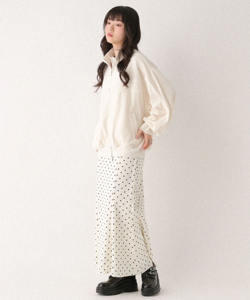 Heather ベロアレースラインブルゾン Heather｜ベロアレースラインブルゾン | Rakuten Fashion(楽天
