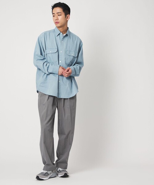 CITEN（シテン） シャツ 「CITEN」ライトデニムシャツ メンズ