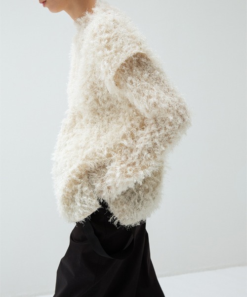 【seco】LEINWANDE ニットベスト leinwande（ラインヴァンド） ニットベスト ONE SIZE ゴールド