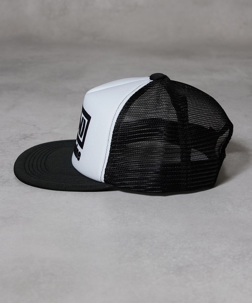 「NUMBER (N)INE」 メッシュキャップ FREE ホワイト×ブラック メンズ_画像3