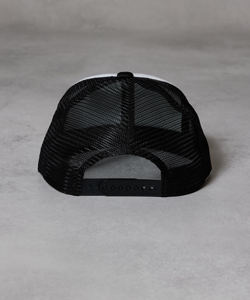「NUMBER (N)INE」 メッシュキャップ FREE ホワイト×ブラック メンズ_画像4