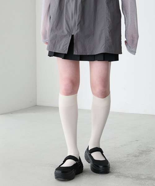 「forksy.」 スリッポン LL ブラック レディース_画像5