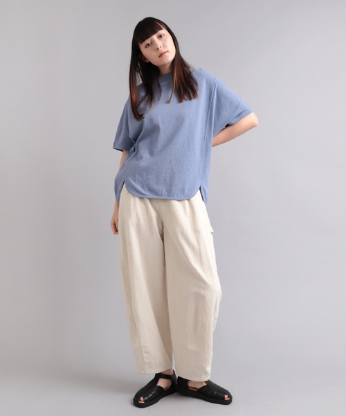 「RNA-N」 半袖カットソー MEDIUM ブルー レディース_画像3