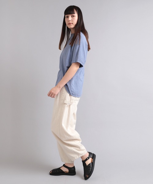 「RNA-N」 半袖カットソー MEDIUM ブルー レディース_画像6