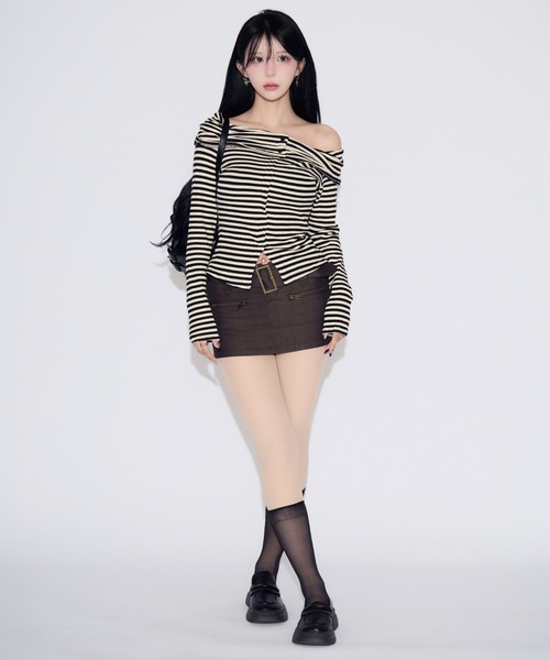 tinkerend（ティンカーエンド） スカート 夏 Cargo Mini Skirt Pants