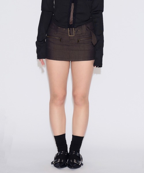 tinkerend（ティンカーエンド） スカート 夏 Cargo Mini Skirt Pants