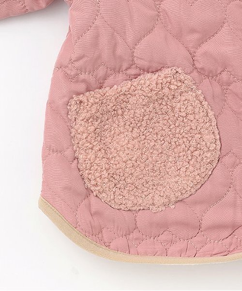 「Love&Peace&Money」 「KIDS」ノーカラージャケット 110cm ピンク キッズ_画像9