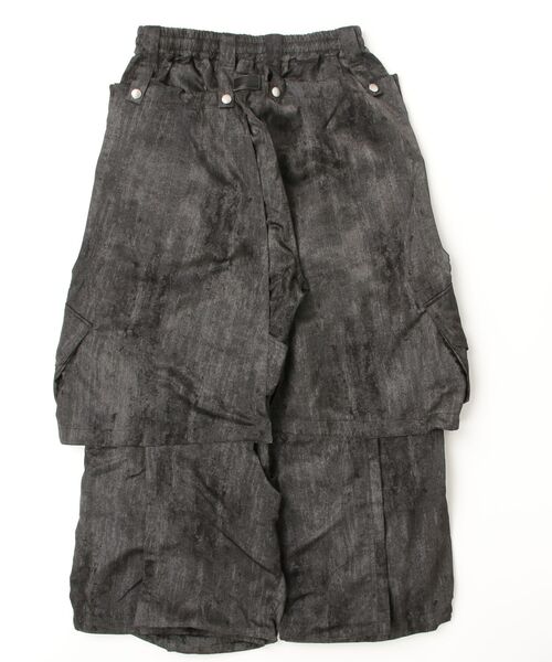 カーゴパンツ A.F ARTEFACT/エーエフ・アーティファクト/PARACHUTE CARGO WIDE PANTS メンズの画像
