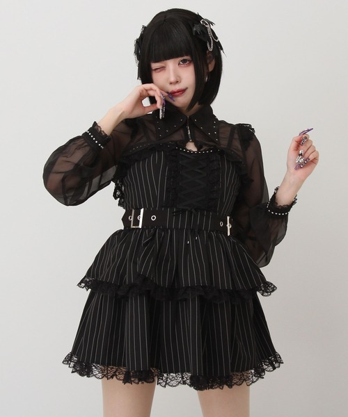 「DearMyLove」 ボレロ SMALL ブラック レディース_画像6