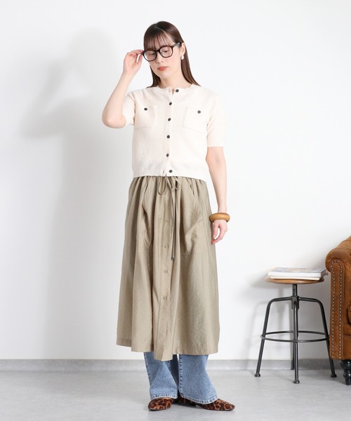 cepo（セポ） ブラウス シャツ 4WAY シアーシャツコートワンピース