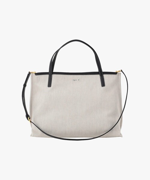agnes b.（アニエスベー） トートバッグ リネン 2way トートバッグ