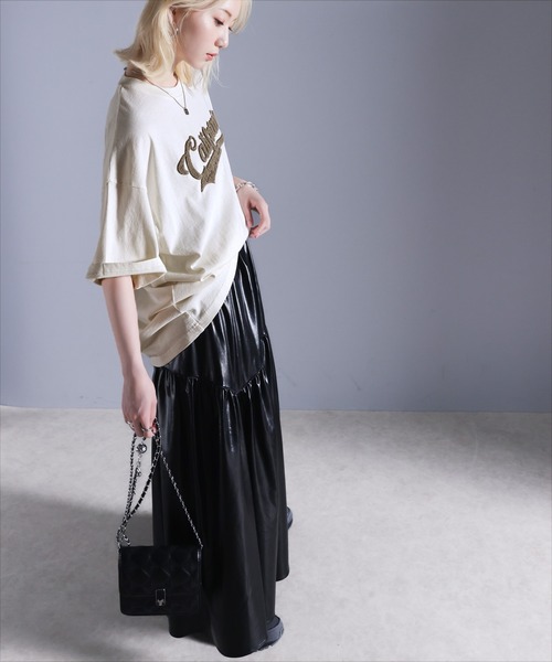 「Java」 半袖Tシャツ MEDIUM レッド レディース_画像3