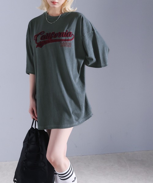 「Java」 半袖Tシャツ MEDIUM レッド レディース_画像7