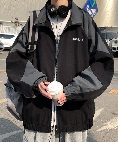 「MGV」 ブルゾン LARGE ネイビー メンズ_画像2