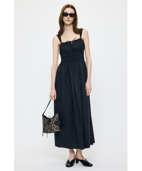ワンピース COTTON GATHER CAMI ドレス_5