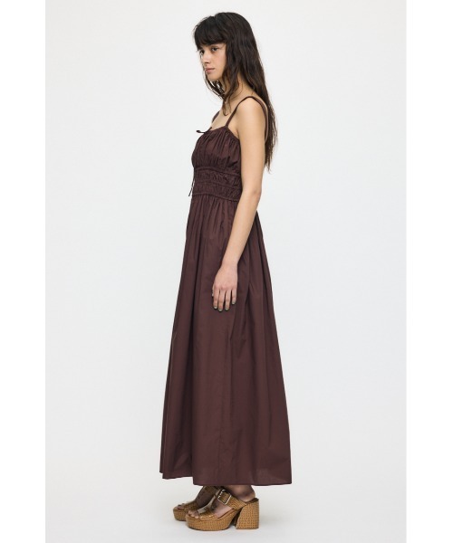 ワンピース COTTON GATHER CAMI ドレス_9