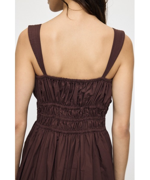 ワンピース COTTON GATHER CAMI ドレス_12