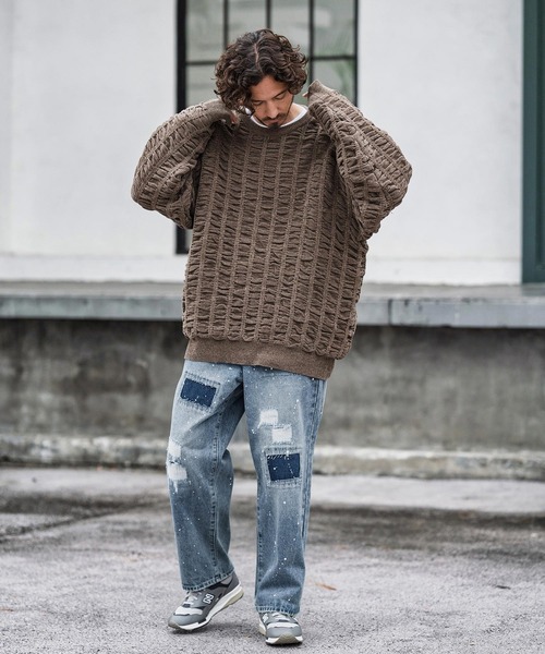 「CAMBIO」 デニムパンツ M ブラック メンズ