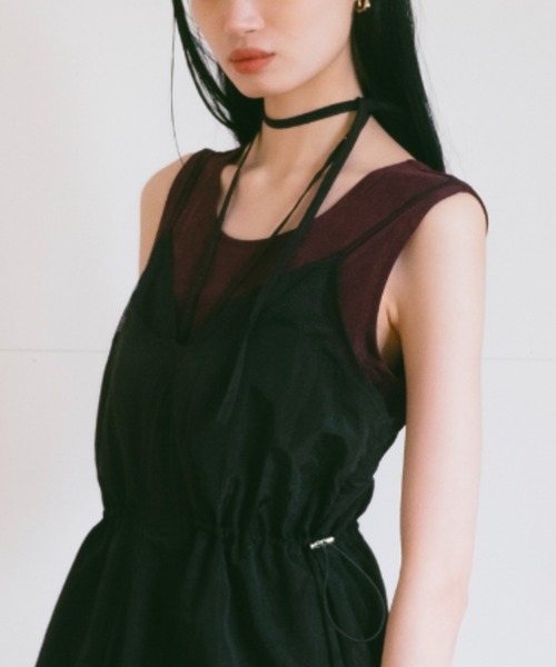 tシャツ Spandex Sleeveless Top/スパンデックススリーブレストップ レディース | sahara | 04