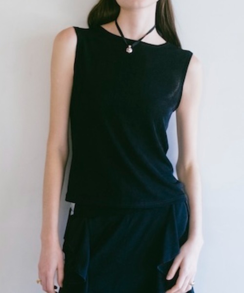 tシャツ Spandex Sleeveless Top/スパンデックススリーブレストップ レディース | sahara