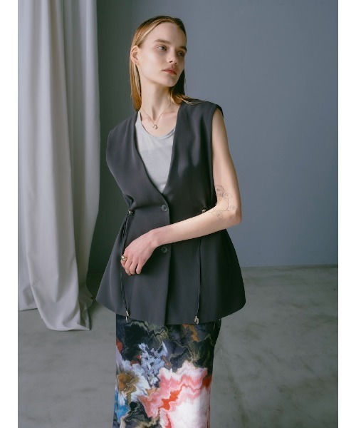 tシャツ Spandex Sleeveless Top/スパンデックススリーブレストップ レディース | sahara | 12