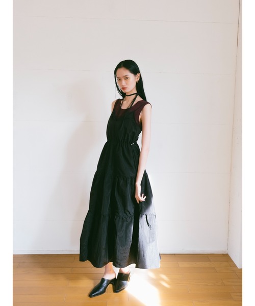 tシャツ Spandex Sleeveless Top/スパンデックススリーブレストップ レディース | sahara | 19