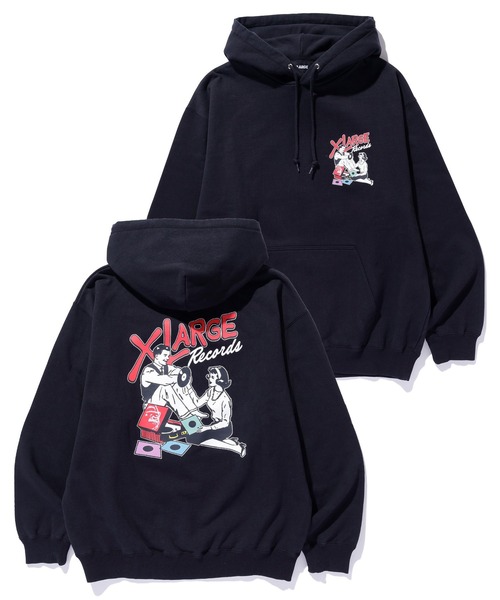XLARGE（エクストラ ラージ） プルオーバーパーカー M ブラック メンズ