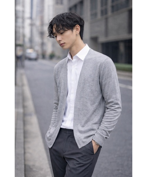 Bling Leads カーディガン 「Bls」 「ZM」「Bling Leads」パイルスリム