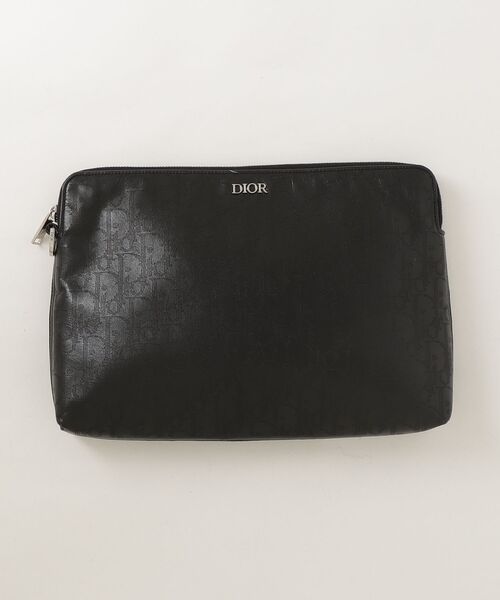Dior HOMME 「Dior homme」 クラッチバッグ - ブラック メンズ