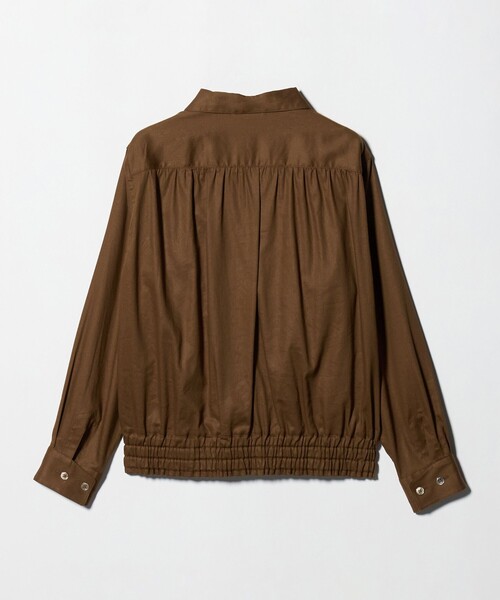 シャツ 「Camoshita」 ツイル シャツ ブルゾン メンズの画像