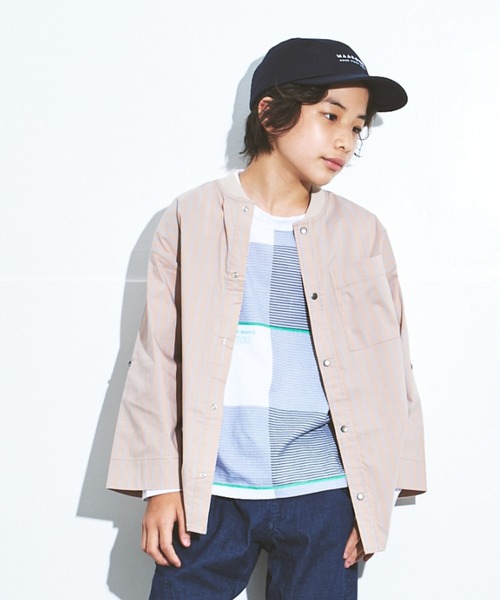 「maarook」 「KIDS」ジャケット 120cm ベージュ キッズ_画像2