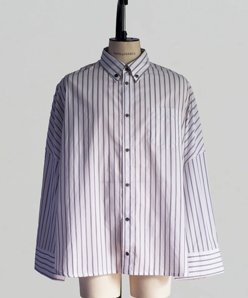 SHINYAKOZUKA（シンヤコヅカ） シャツ UPCYCLED GIANT SHIRT メンズ