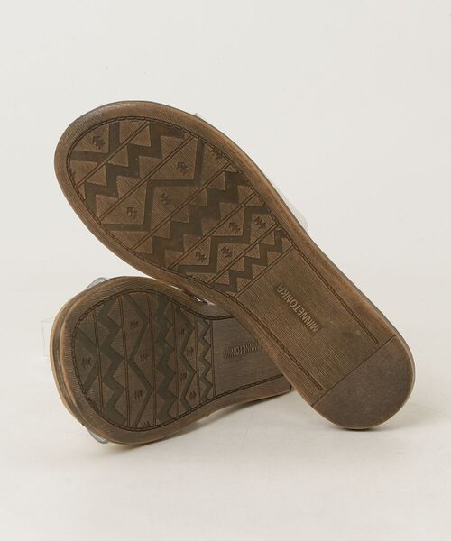 「Minnetonka」 フラットサンダル 6M ホワイト レディース_画像3