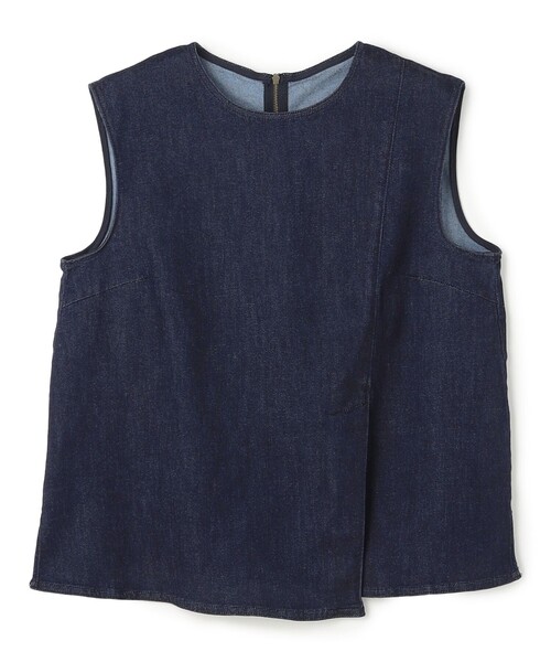 ブラウス シャツ 「野呂佳代さん着用」UNFILO DENIM light ノースリーブブラウス レディース | UNFILO | 11
