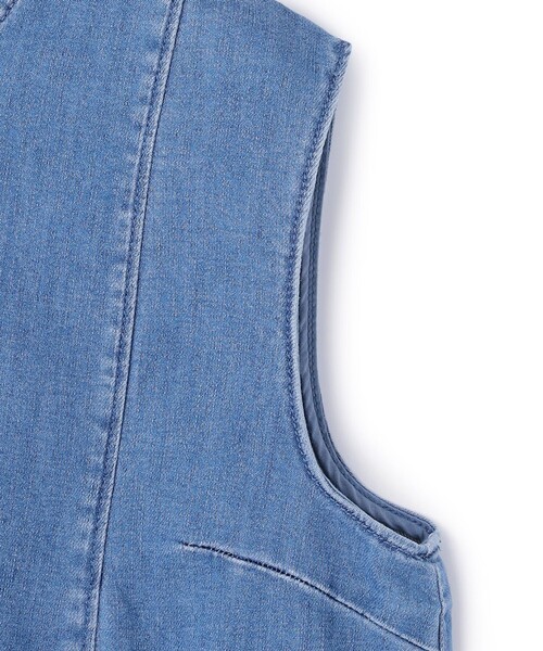 ブラウス シャツ 「野呂佳代さん着用」UNFILO DENIM light ノースリーブブラウス レディース | UNFILO | 15